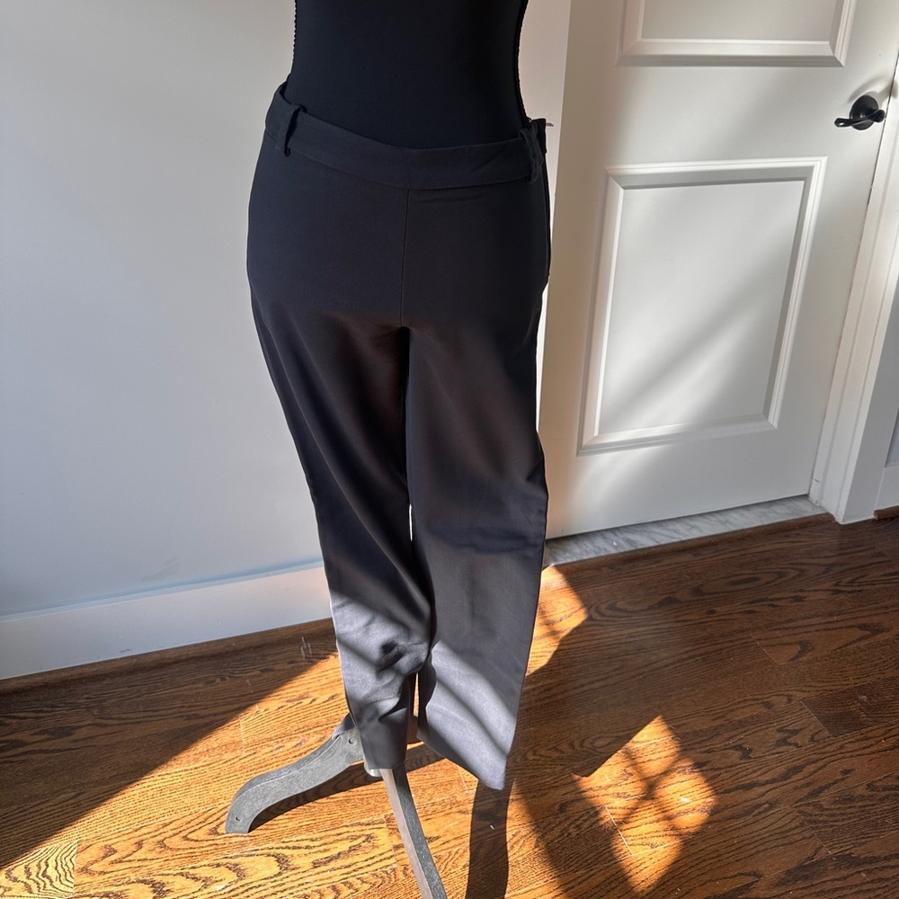 Zara Charcoal Elastic Waist Trousers